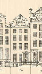 Keizersgracht 260 Tekening Caspar Philips