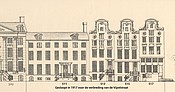 Herengracht 511- 517, Tekening Caspar Philips