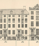 Herengracht 485, Tekening Caspar Philips