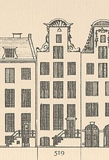 Keizersgracht 519, Tekening Caspar Philips