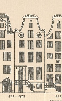 Keizersgracht 523, Tekening Caspar Philips