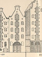 Keizersgracht 4, Tekening Caspar Philips