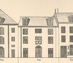 Keizersgracht 635, Tekening Caspar Philips