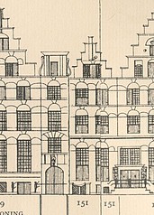 Keizersgracht 151, Tekening Philips Caspar