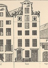 Keizersgracht 649, Tekening Caspar Philips