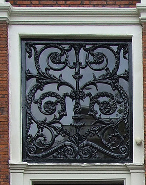 Herengracht 220, snijraam