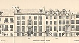 Herengracht 597 - 601, Tekening Caspar Philips