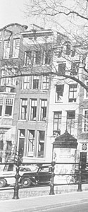 Keizersgracht 293-297 deel kort voor afbraak BMA SAA